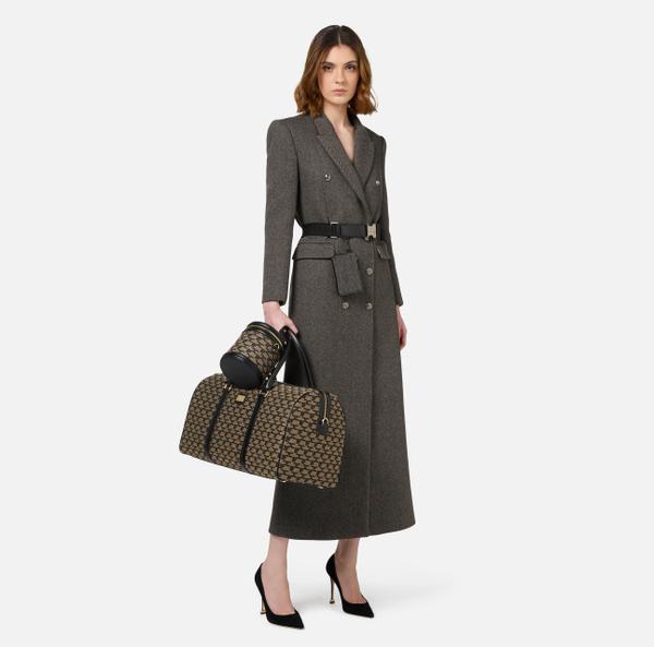 Elisabetta Franchi Sac Week-End Monogram Travel