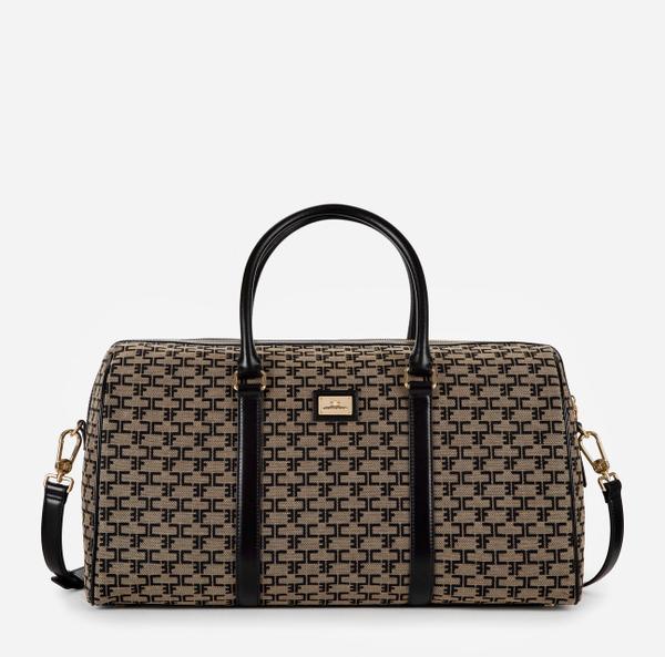 elisabetta franchi Sac Week-End Monogram Travel