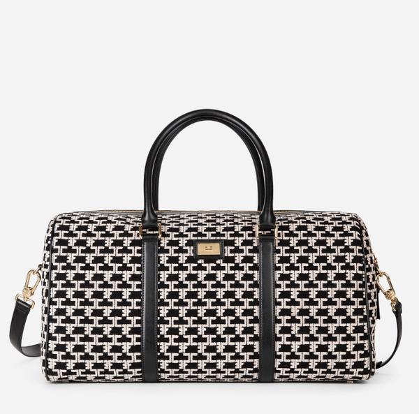 elisabetta franchi Sac Week-End Monogram Travel