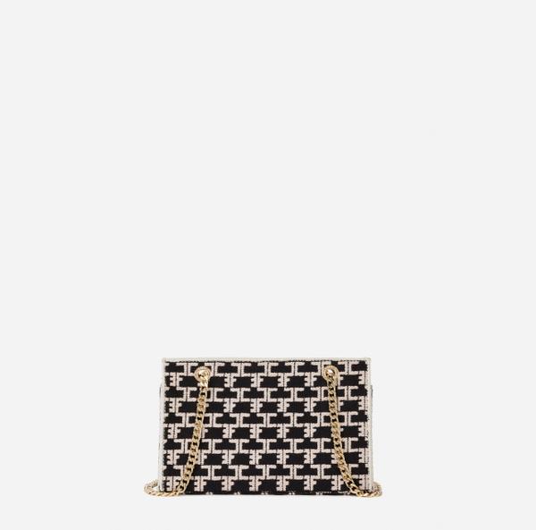Elisabetta Franchi Shoulder Monogram Mini