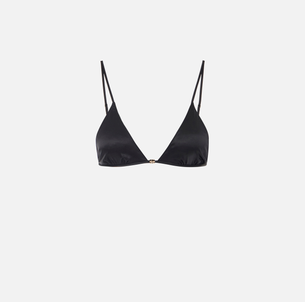 elisabetta franchi Soutien-gorge en satin et tulle