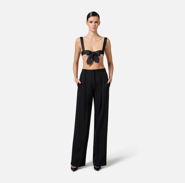 Elisabetta Franchi Soutien-gorge En Tulle Et Satin