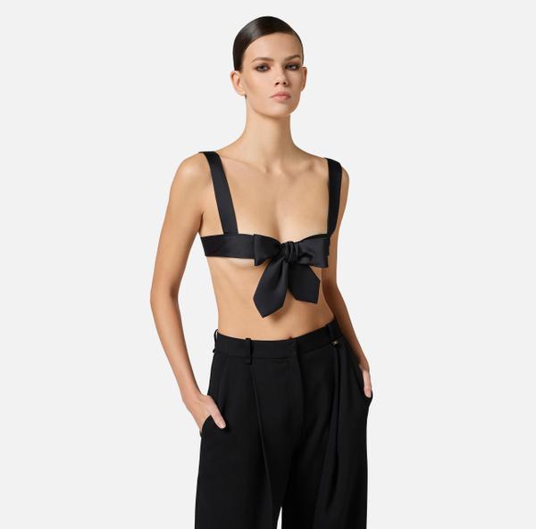 Elisabetta Franchi Soutien-gorge En Tulle Et Satin