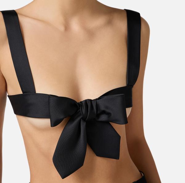 Elisabetta Franchi Soutien-gorge En Tulle Et Satin