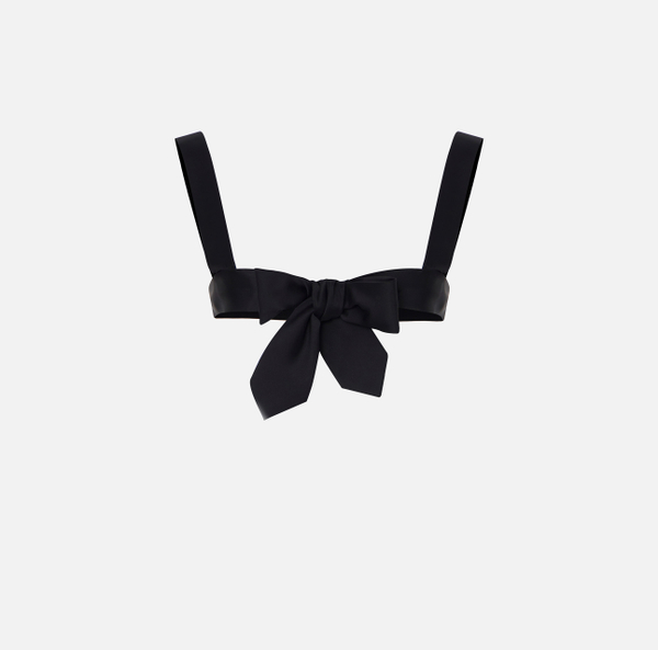 elisabetta franchi Soutien-gorge en tulle et satin