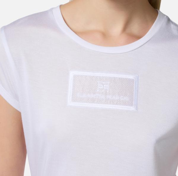 Elisabetta Franchi T-shirt En Jersey Avec Broderie