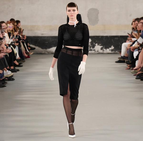 Elisabetta Franchi Top En Tricot Perforé