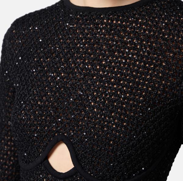 Elisabetta Franchi Top En Tulle