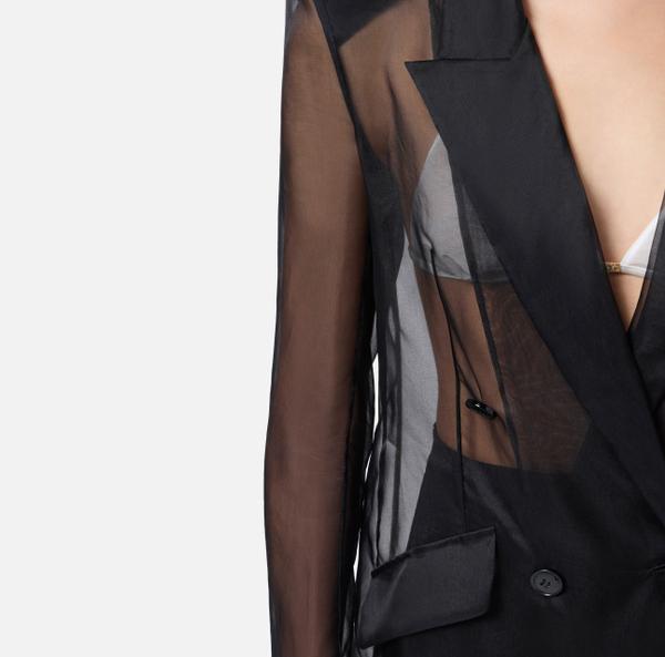 Elisabetta Franchi Veste En Organdi