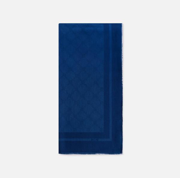 elisabetta franchi Grand pashmina avec diamants jacquard