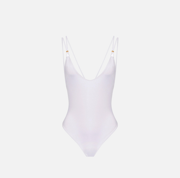 elisabetta franchi Maillot de bain avec lacets et logo