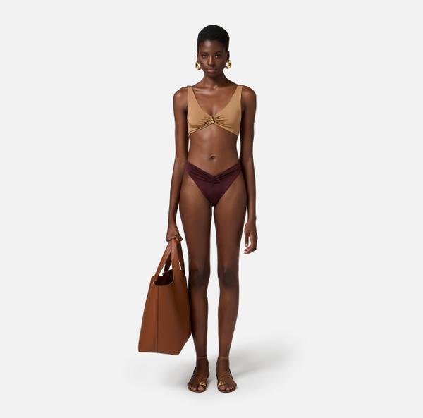 Elisabetta Franchi Maillot De Bain Deux Pièces Bicolore