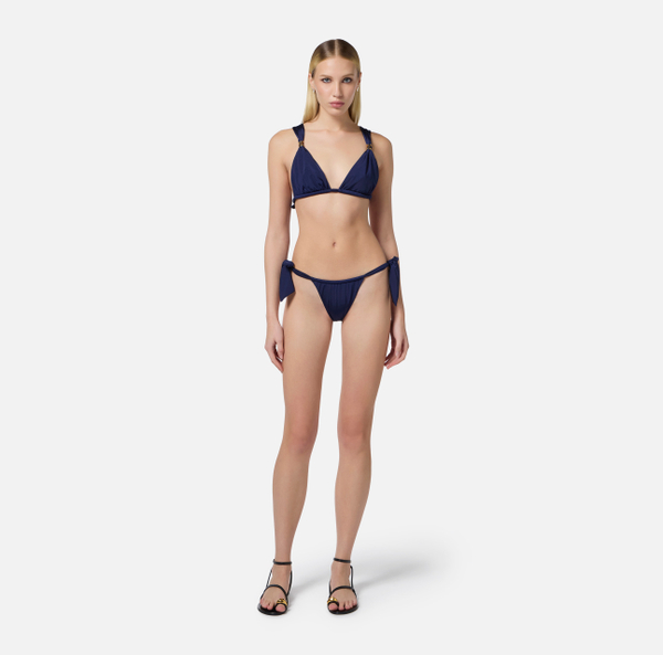 Elisabetta Franchi Maillot De Bain Deux Pièces Drapé