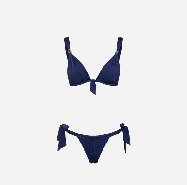 elisabetta franchi Maillot de bain deux pièces drapé