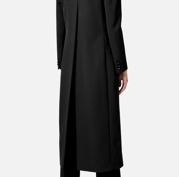 Elisabetta Franchi Manteau Long à Double Boutonnage En Laine
