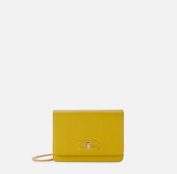 elisabetta franchi Petit sac à bandoulière avec plaque logo