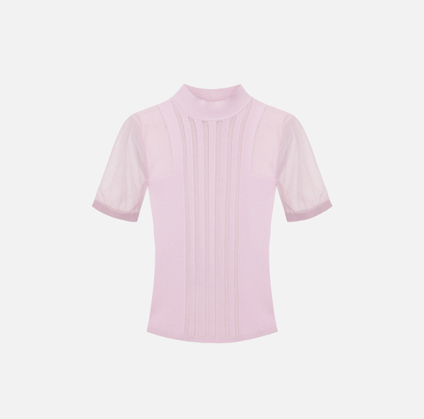 elisabetta franchi Pull col roulé avec transparences