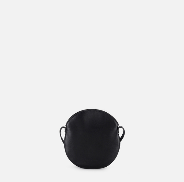 Elisabetta Franchi Sac à Bandoulière En Cuir Avec Fleur Brodée