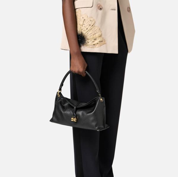 Elisabetta Franchi Sac à Main Boulevard De Taille Moyenne En Cuir