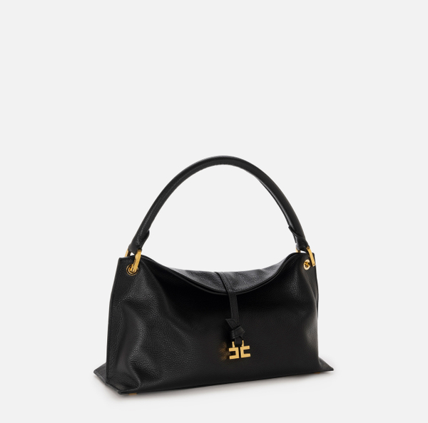 Elisabetta Franchi Sac à Main Boulevard De Taille Moyenne En Cuir