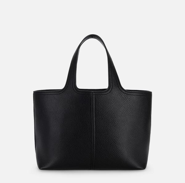 Elisabetta Franchi Sac Fourre-tout De Taille Moyenne En Matériau Synthétique Avec Breloques Logo