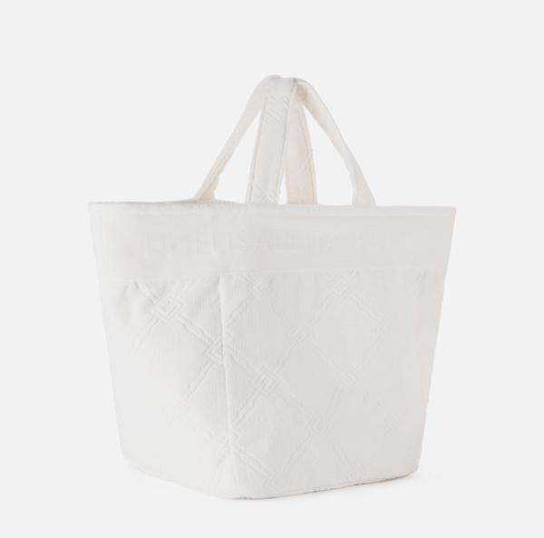 Elisabetta Franchi Sac Fourre-tout En éponge Jacquard Avec Logo