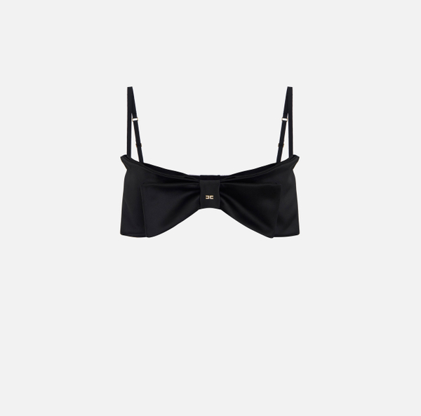 elisabetta franchi Soutien-gorge en duchesse avec nœud
