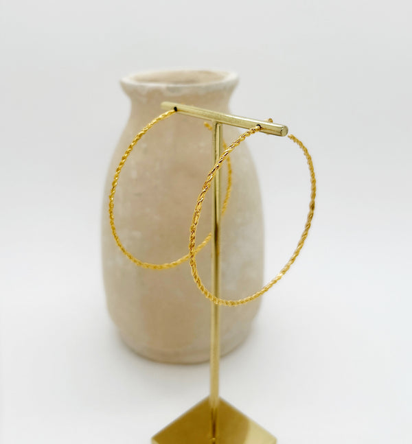 Elise Tsikis Paris Boucles D'oreilles Blanca - Archive