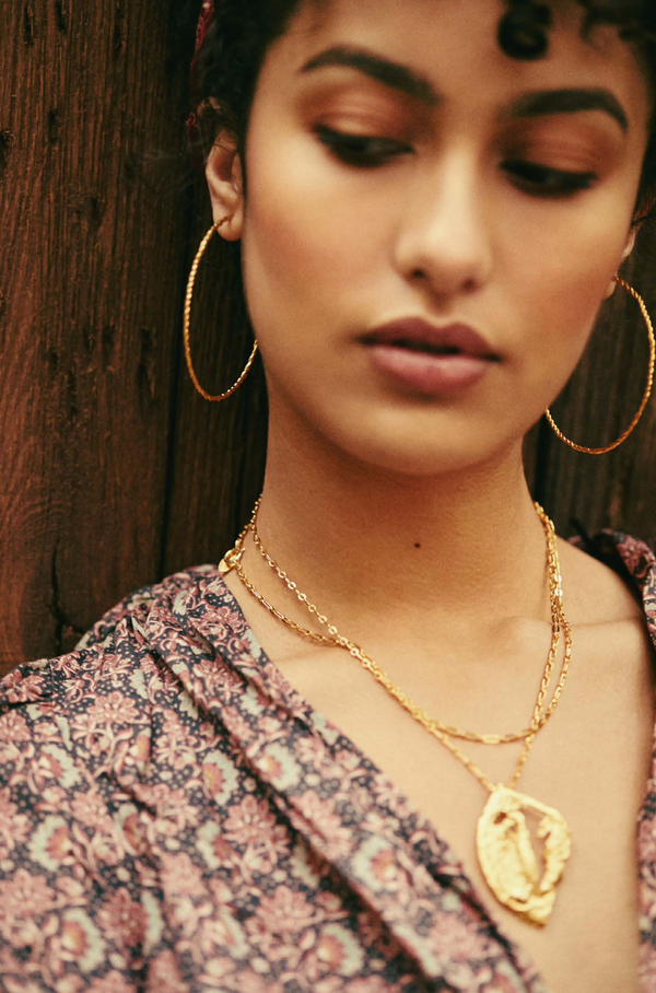 Elise Tsikis Paris Boucles D'oreilles Blanca - Archive