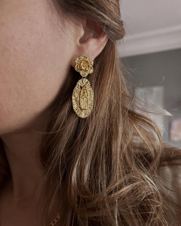 Elise Tsikis Paris Boucles D'oreilles Carmen - Achive