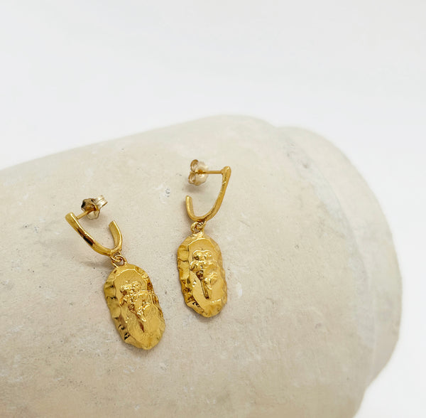 Elise Tsikis Paris Boucles D'oreilles Cyclamen - Archive