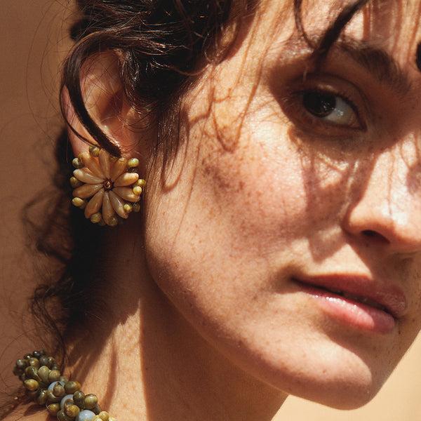 Elise Tsikis Paris Boucles D'oreilles Diola - Archive