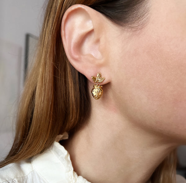 Elise Tsikis Paris Boucles D'oreilles Fraisia - Archive