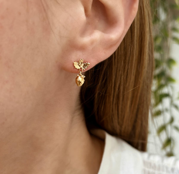 Elise Tsikis Paris Boucles D'oreilles Gardenia - Archive