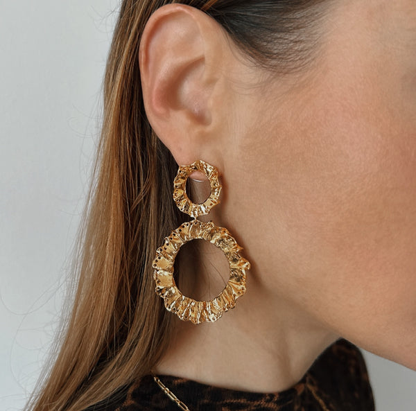 Elise Tsikis Paris Boucles D'oreilles Hellebore - Archive