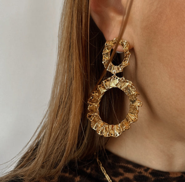 Elise Tsikis Paris Boucles D'oreilles Hellebore - Archive