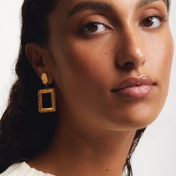 Elise Tsikis Paris Boucles D'oreilles Kampia - Archive