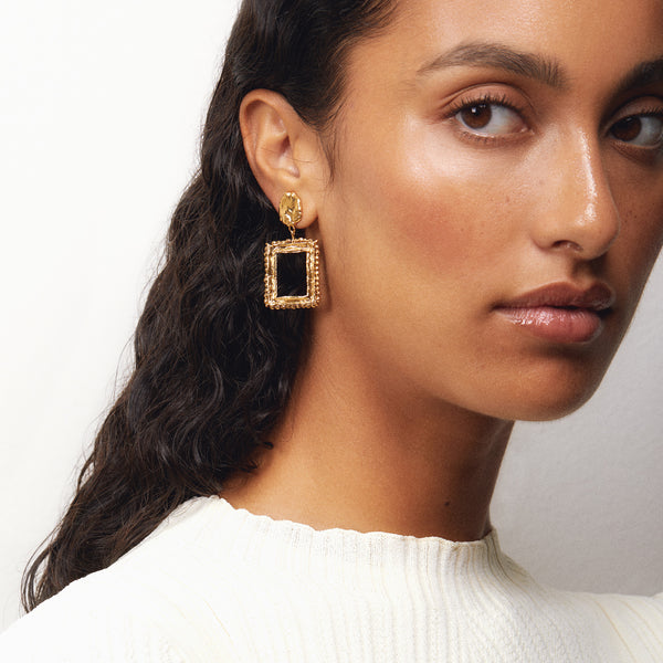 Elise Tsikis Paris Boucles D'oreilles Kampia - Archive