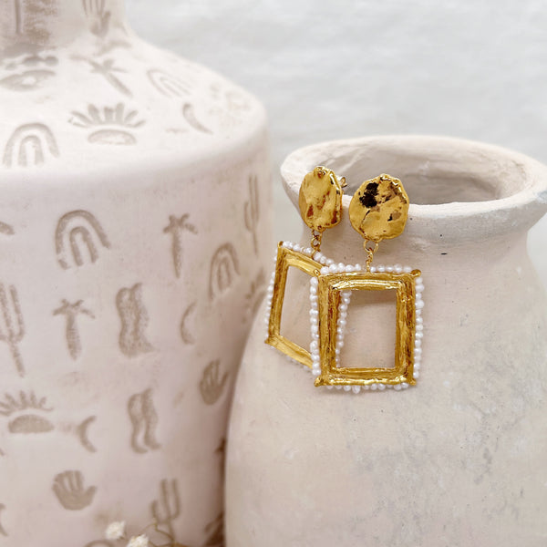 elise tsikis paris Boucles d'oreilles Kampia - archive