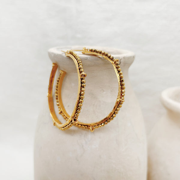 Elise Tsikis Paris Boucles D'oreilles Kimina Medium