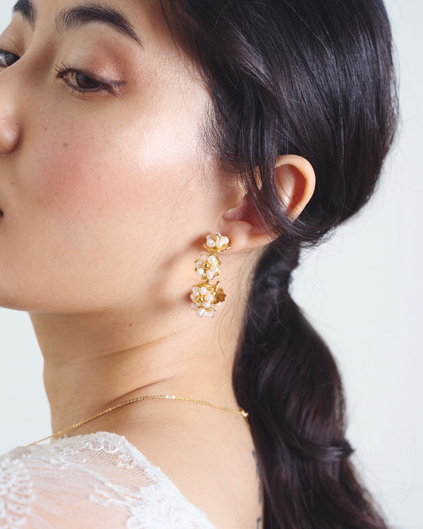 Elise Tsikis Paris Boucles D'oreilles Lefkada Medium