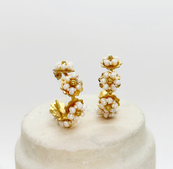 elise tsikis paris Boucles d'oreilles Lefkada medium