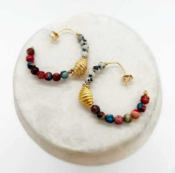 Elise Tsikis Paris Boucles D'oreilles Manzoni - Archive