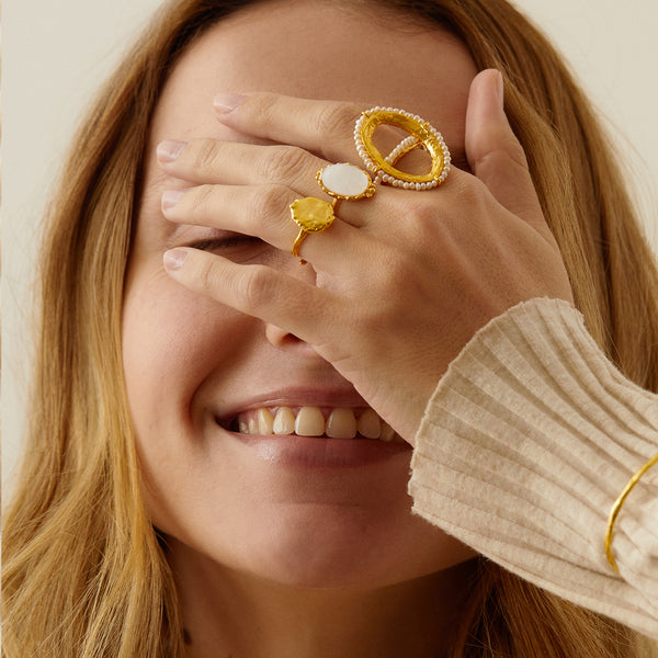 Elise Tsikis Paris Bague Isos