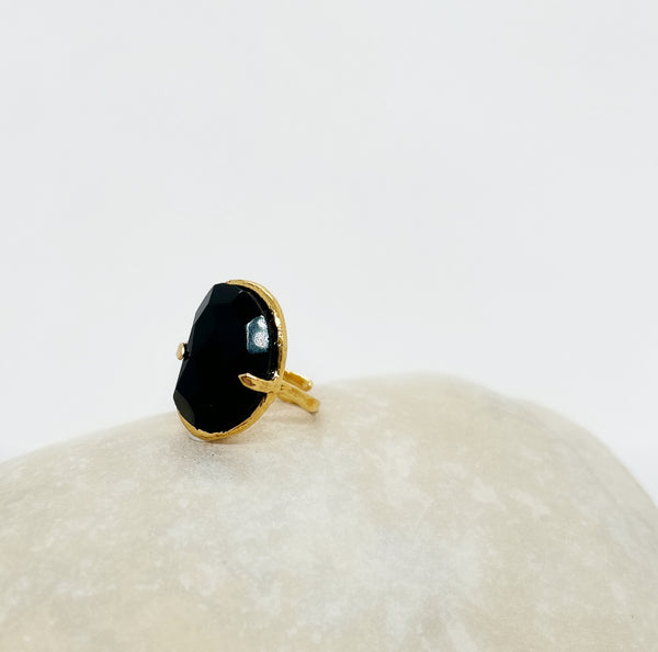 elise tsikis paris Bague Itone Black