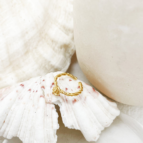 Elise Tsikis Paris Bague Lotis