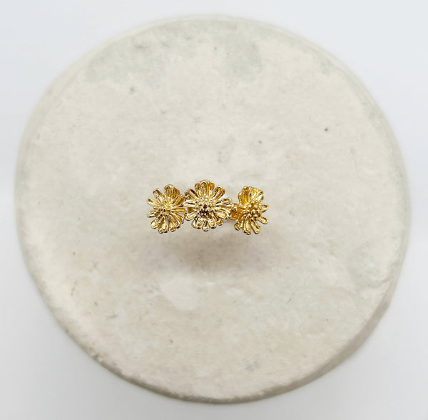 elise tsikis paris Bague Marguerite Triple