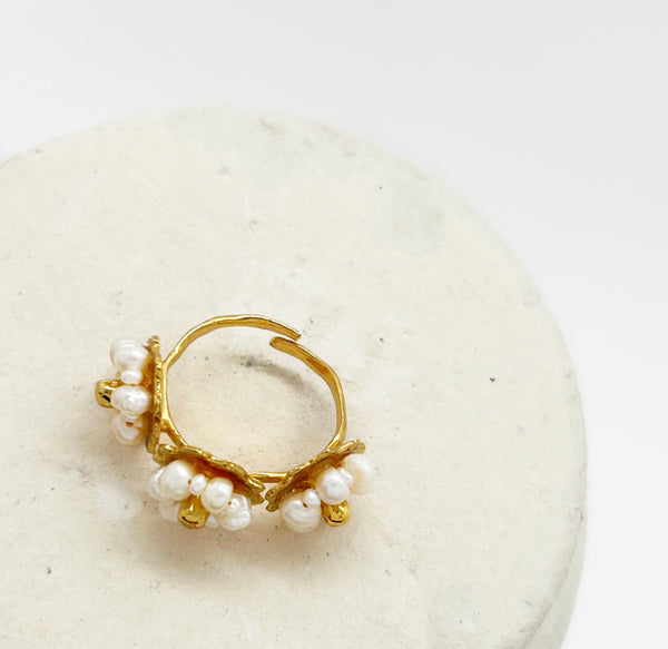 Elise Tsikis Paris Bague Selini Triple