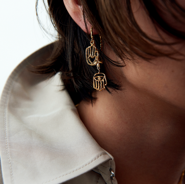 elise tsikis paris Boucles d'oreilles Adany