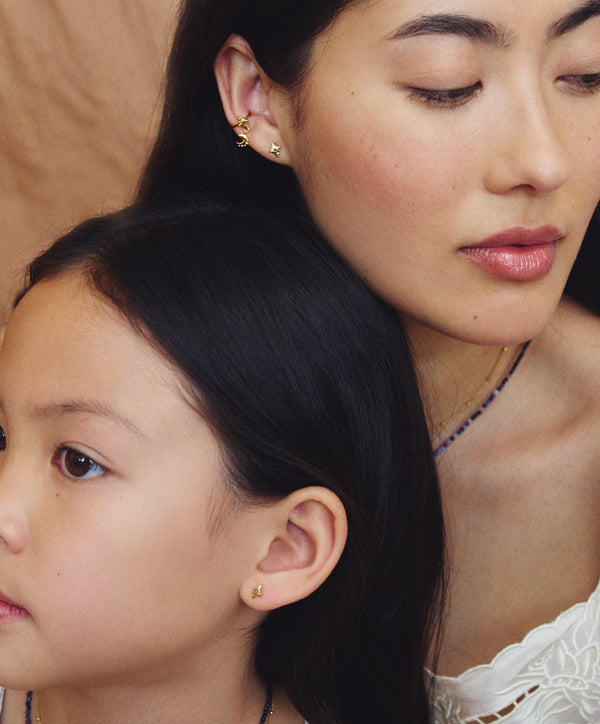 Elise Tsikis Paris Boucles D’oreilles Aster